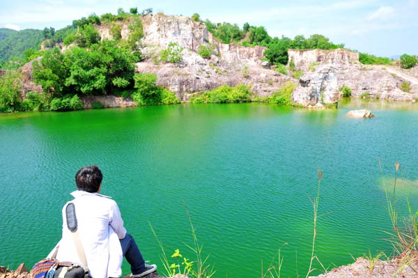 Bức tranh thủy mặc tr&ecirc;n đồi T&agrave; Pạ An Giang